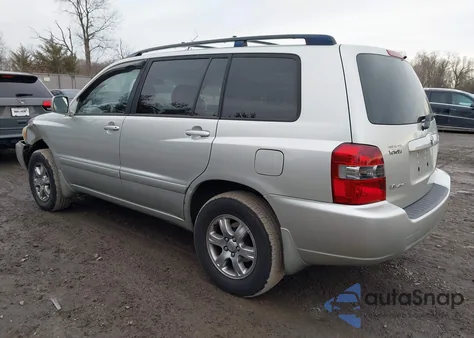 2004 Toyota Highlander V6 z USA, uszkodzony, nr VIN JTEEP21A640046552